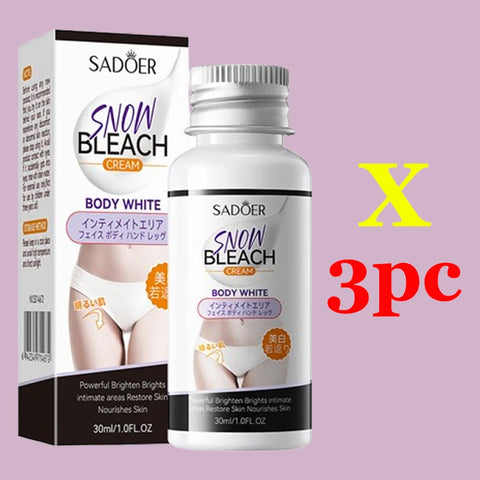 Whitening Cream Private Parts Underarm Bleaching Serum Whiten Butt Knee Brighten Inner Thigh Intimate Parts Dark Remove Melanin