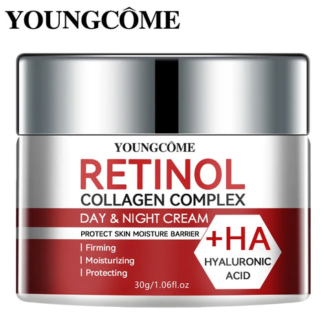 Retinol Collagen Facial Care Moisturizing Cream deeply nourishes  Suitable for dry and rough skin, Aging Face Cream Moisturizing