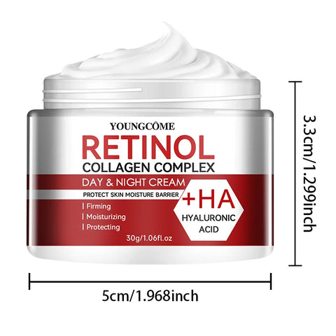 Retinol Collagen Facial Care Moisturizing Cream deeply nourishes  Suitable for dry and rough skin, Aging Face Cream Moisturizing